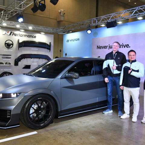 最高出力650ps！ ヒョンデ、ハイパフォーマンス版EVの「N」を日本導入…東京オートサロン2024 画像