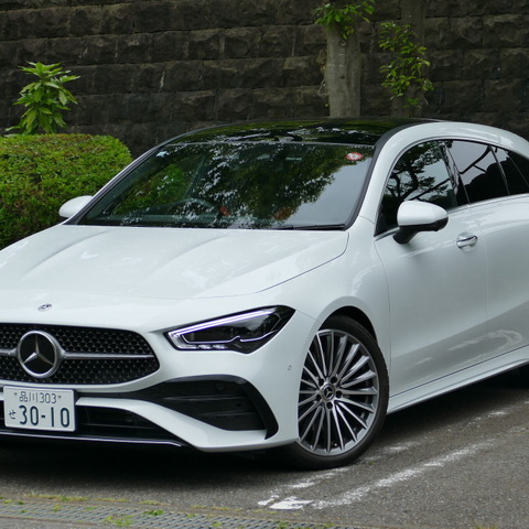 【メルセデスベンツ CLA 新型試乗】SUV全盛の今、新鮮さすら感じさせる低さとコンパクトさ…島崎七生人 画像