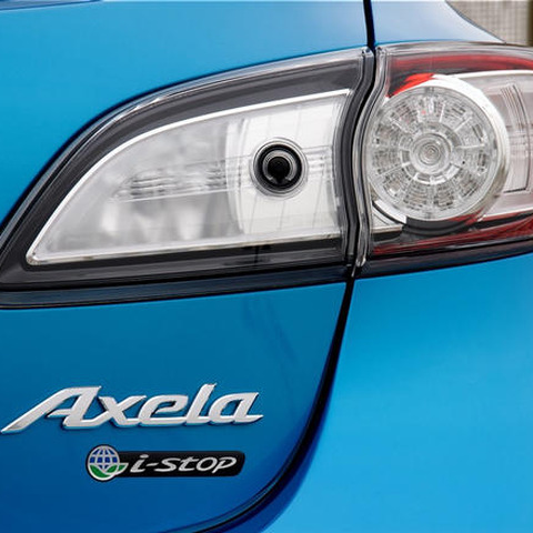 【マツダ アクセラ 新型】次世代環境技術の序章…アイストップ 画像