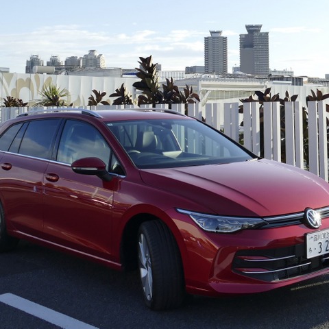 【VW ゴルフヴァリアント 新型試乗】挙動と乗り味、ハッチバックとの違いは…島崎七生人 画像