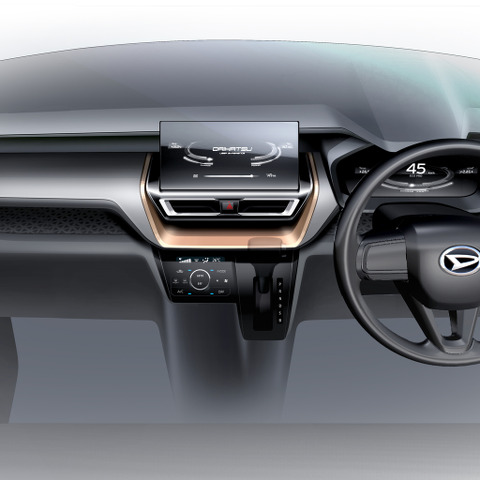 【ダイハツ ムーヴ 新型】「ポッキー入れ」にイルミネーション、軽自動車でも質感を“あきらめさせない”インテリアとは 画像