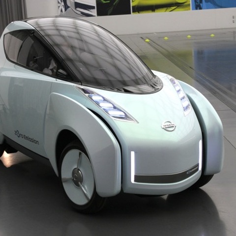 【東京モーターショー09】日産 ランドグライダー がリーンする理由 画像