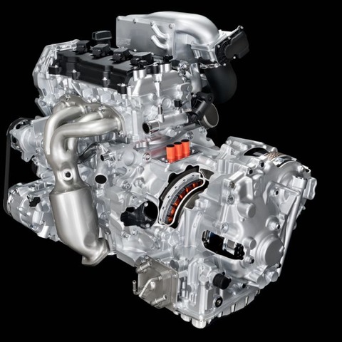 日産、FF用ハイブリッドシステムを新開発…1モーター2クラッチでトヨタ対抗 画像