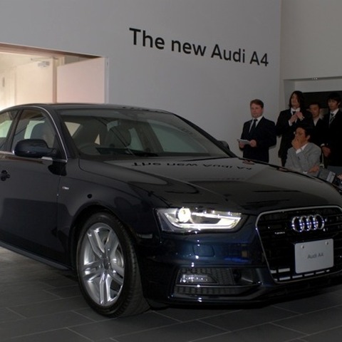 【アウディ A4 改良新型】世界でも日本でも屋台骨 画像