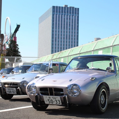 トヨタスポーツ800 日本自動車殿堂歴史車記念イベント…ヨタハチが50台集合 画像