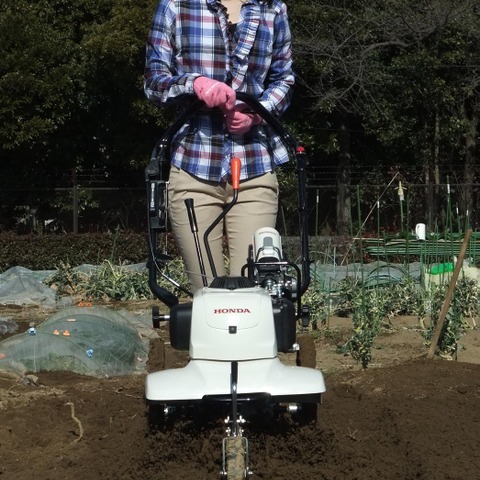 【ホンダ サ・ラ・ダCG FFV300 発表】ホンダの新型カセットガス式耕うん機の性能を試す 画像