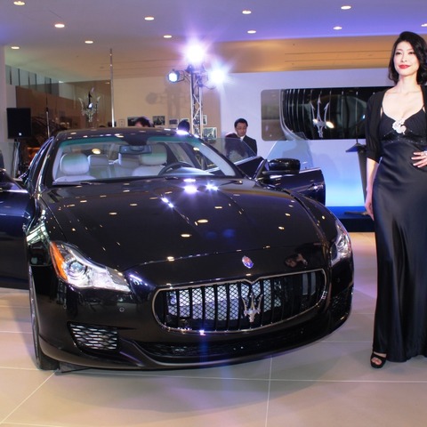 マセラティ紀尾井町オープン…マセラティの販売目標は151台 画像