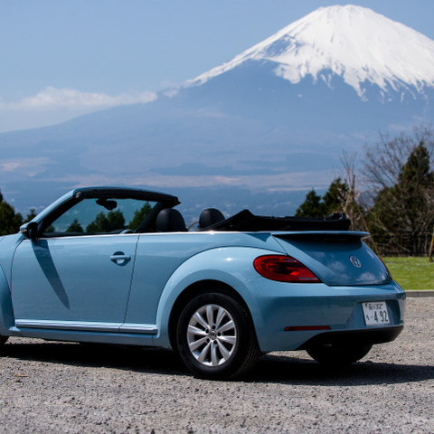【VW ザ・ビートル カブリオレ 試乗】空気の美味しさを実感しなくちゃ…岩貞るみこ 画像