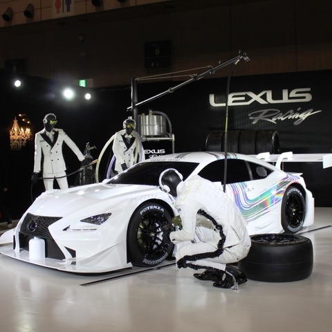 【東京オートサロン14】レクサス、レースという“戦場”と“インテリジェンス”の融合がテーマ 画像