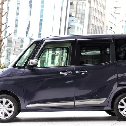 【三菱 eKスペース 発売】サイドのショルダーラインで広々感を表現 画像