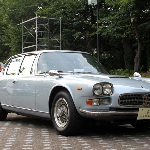 クラシック・マセラティが増上寺に集結…マセラティ100周年［写真蔵］ 画像
