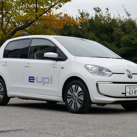 【VW e-up！試乗】初の5ナンバー4人乗り輸入EVの実力は？…中村孝仁 画像