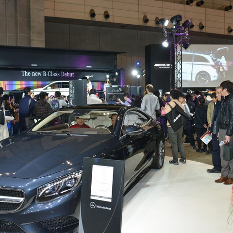 【東京オートサロン15】メルセデスベンツ「昨年好評だったので今年も」…AMGメインに一挙14台を展示 画像