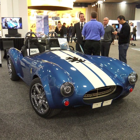 【デトロイトモーターショー15】自動車産業革命か、3Dプリンターで ACコブラ…シャシーは“ワンピース” 画像