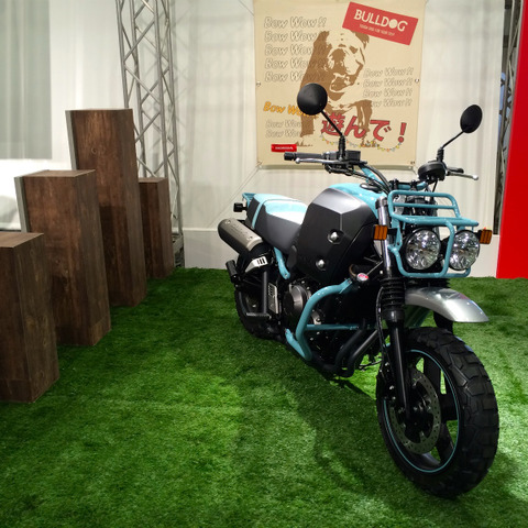 【東京モーターサイクルショー15】ブルドッグ など出展のホンダブースに注目 画像