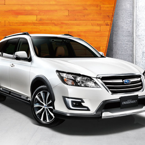【スバル クロスオーバー7 試乗】国産SUV市場に突如現れたダークホース…井元康一郎 画像