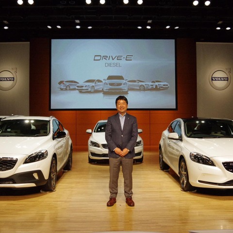 【ボルボ ディーゼル 日本導入】ガソリン車との価格差25万円、大トルクと燃費で販売の半数めざす 画像