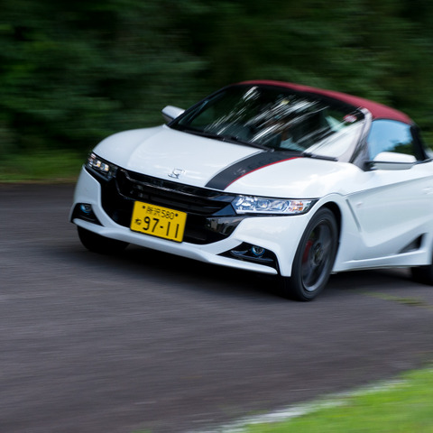 【モデューロ S660 試乗】まさにミニ NSX、この足で初めて S660 は完成する…井元康一郎 画像