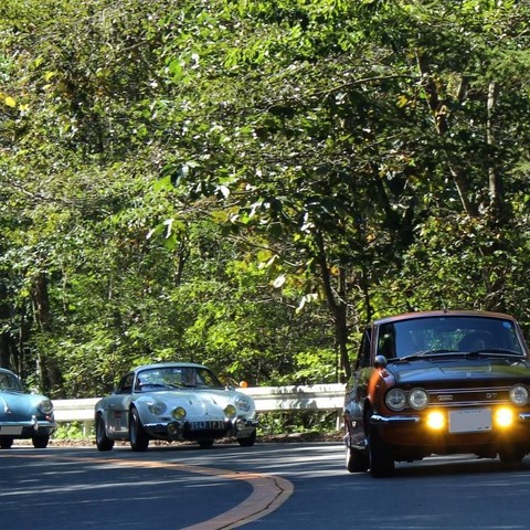 榛名湖がクラシックカーで埋め尽くされた…スプレンドーレ榛名2015、開催 画像