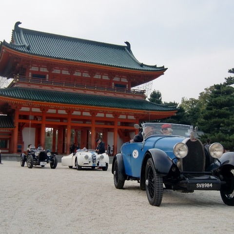 世界のブガッティが京都に集う…ブガッティミーティング、13日まで開催 画像