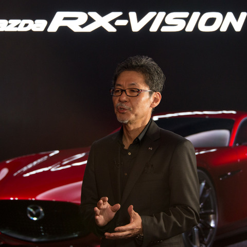【東京モーターショー15】「引き算のデザインに命を宿す」…マツダ 前田デザイン本部長 インタビュー 画像