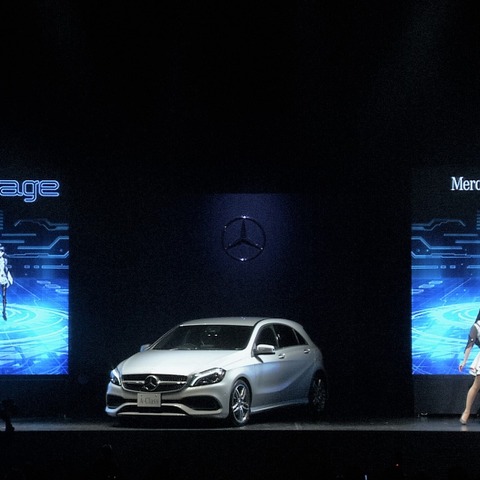 【メルセデスベンツ Aクラス 改良新型】PerfumeとAクラスは「先進技術イメージが共通」 画像