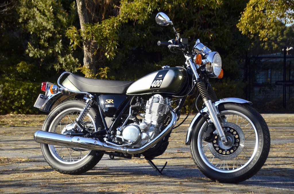 YAMAHA ヤマハ SR 400 タンク 1JR 13年 グリーン 緑 | www.ibnuumar.sch.id