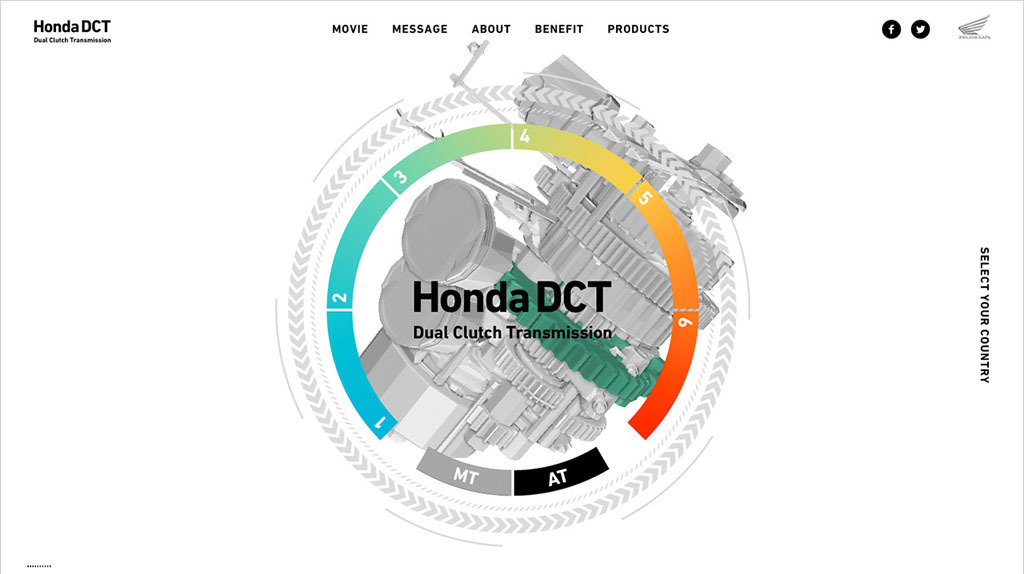 ホンダ 二輪車用dctの魅力を紹介するウェブサイトを公開 レスポンス Response Jp