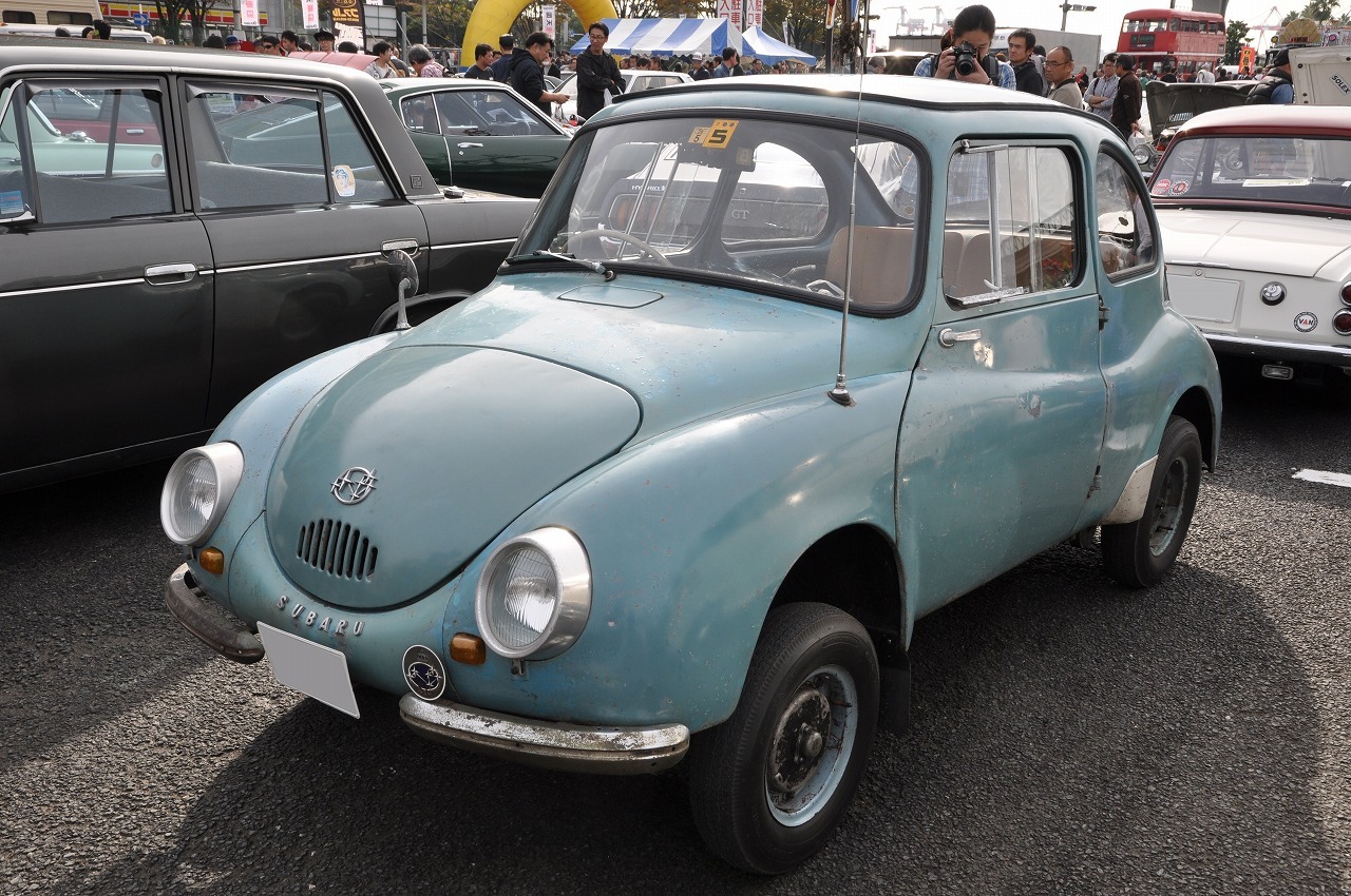 お台場旧車天国16 デメキン スバル 360 など 初期型やエポックメイキングな国産車 レスポンス Response Jp