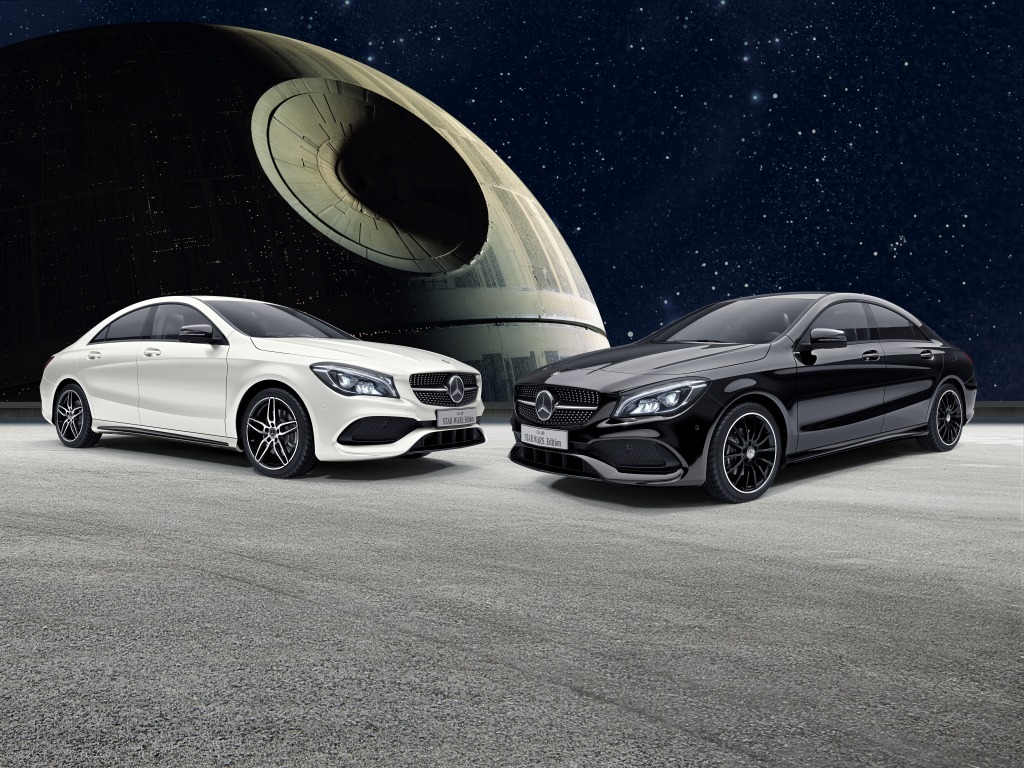 メルセデス Cla スターウォーズ仕様 ダースベイダーとストームトルーパーの限定2車種 レスポンス Response Jp メルセデス Cla スターウォーズ仕様 ダースベイダーとストームトルーパーの限定2車種 レスポンス Response Jp