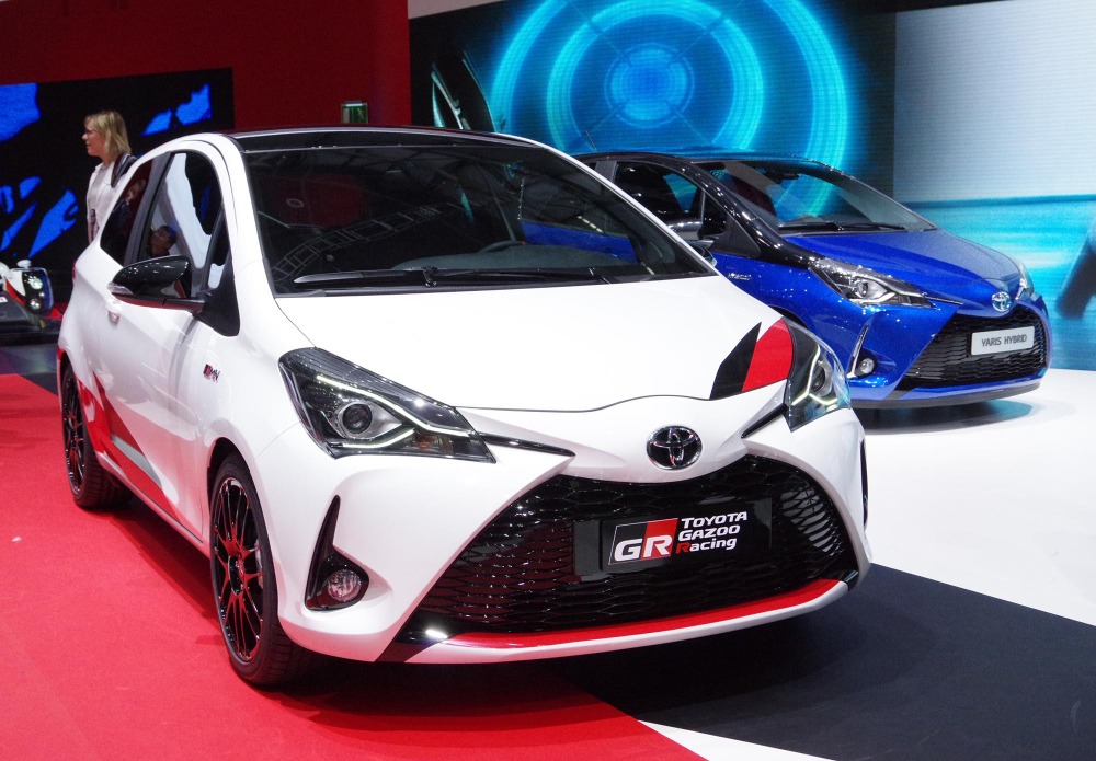 フランクフルトモーターショー17 トヨタ ヤリス Grmn 欧州限定車に 日本版 ヴィッツ は18年春 レスポンス Response Jp フランクフルトモーターショー17 トヨタ ヤリス Grmn 欧州限定車に 日本版 ヴィッツ は18年春 レスポンス Response Jp