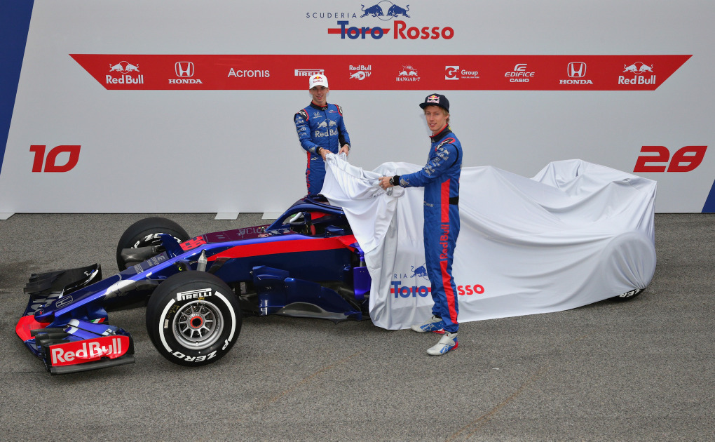 F1】トロロッソ・ホンダ、2018年マシン「STR13」を正式公開 