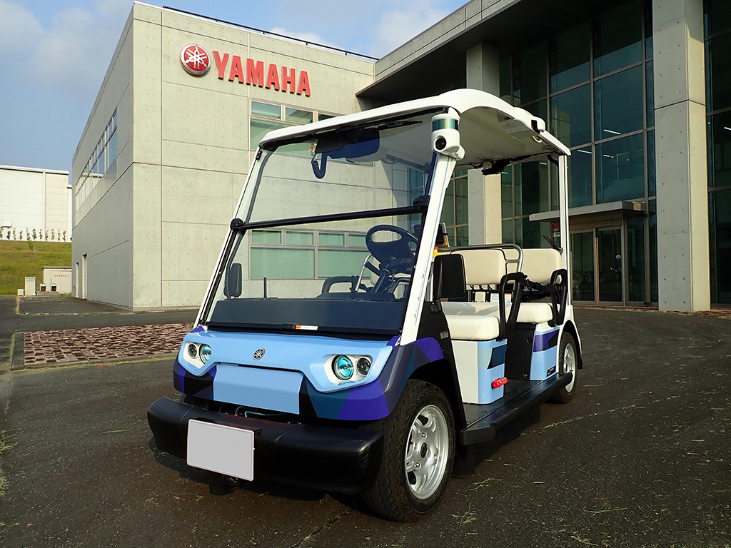 低速自動運転車両 ヤマハ発動機が実証実験 7月より磐田市で レスポンス Response Jp