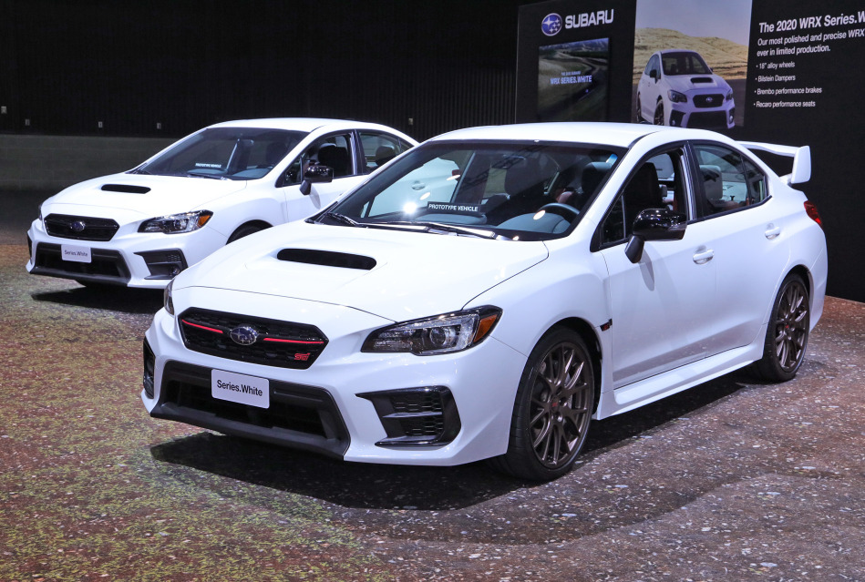 スバル Wrx Wrx Sti シリーズホワイト 北米限定で計1000台 ロサンゼルスモーターショー19 詳細画像 レスポンス Response Jp