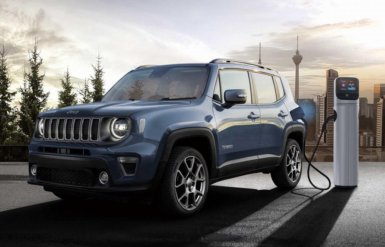 【ジープ レネゲード 4xe】初のPHV発売へ、EV走行距離48km…価格は ...