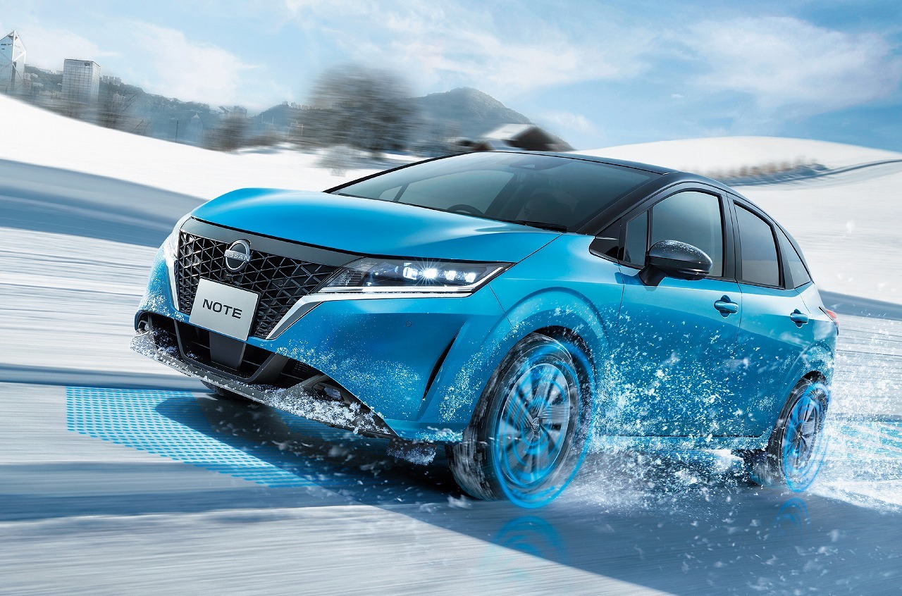 日産 ノート 新型 4wdモデル発表 本格電動4輪駆動システムを搭載 価格は228万8000円より レスポンス Response Jp 日産 ノート 新型 4wdモデル発表 本格電動4輪駆動システムを搭載 価格は228万8000円より レスポンス Response Jp