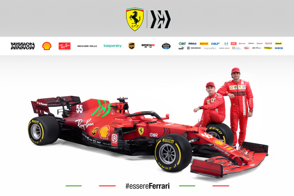 フェラーリ F1 低迷脱出を目指す21年のマシン Sf21 を発表 レスポンス Response Jp フェラーリ F1 低迷脱出を目指す21年のマシン Sf21 を発表 レスポンス Response Jp