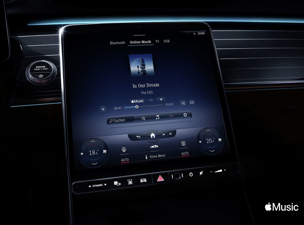 メルセデスベンツ、「Apple Music」車載化…新世代インフォテインメント ...