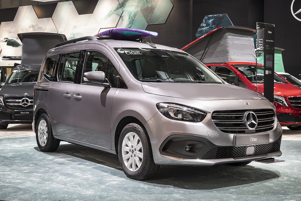 メルセデスベンツの新型ミニバン シタン 車中泊仕様でデビュー レスポンス Response Jp