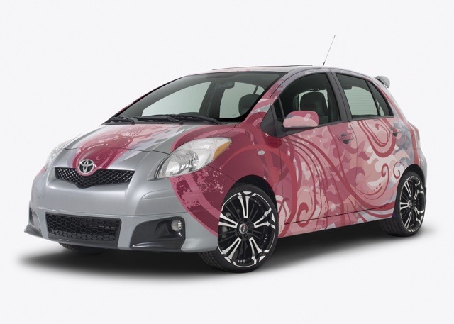 Sema 09 トヨタ ヴィッツ に女性向けのカスタム レスポンス Response Jp Sema 09 トヨタ ヴィッツ に女性向けのカスタム レスポンス Response Jp