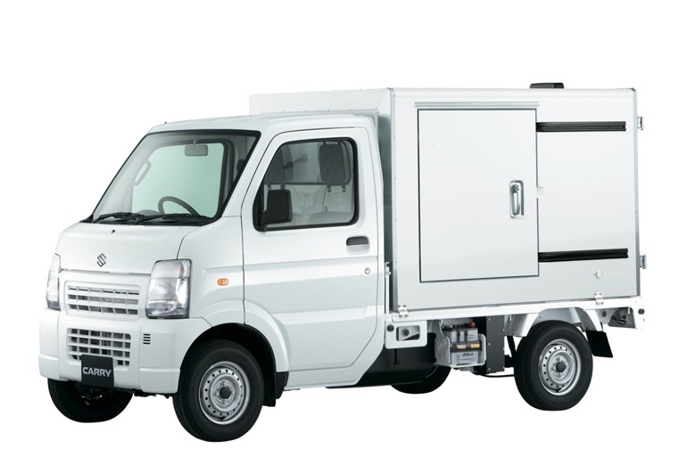 スズキ キャリイ 低温冷凍車にスライドドアを採用 レスポンス Response Jp スズキ キャリイ 低温冷凍車にスライドドアを採用 レスポンス Response Jp