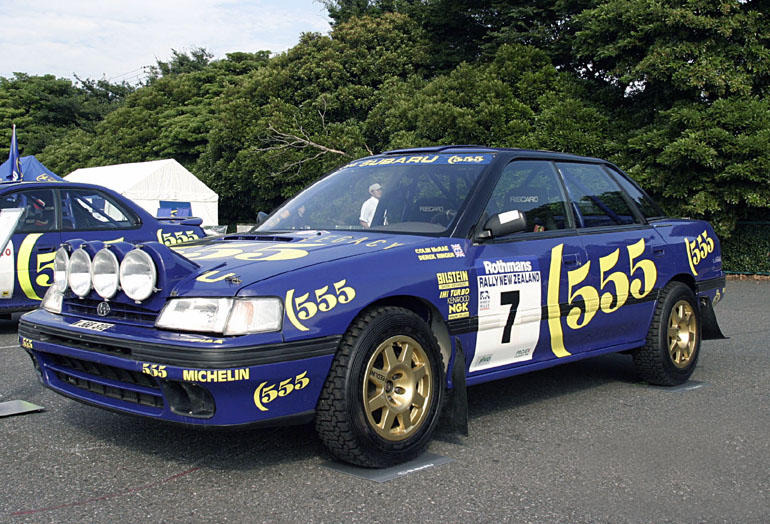 スバルwrc歴代 写真蔵 1993レガシィrs ニュージーランド ラリー車 レスポンス Response Jp