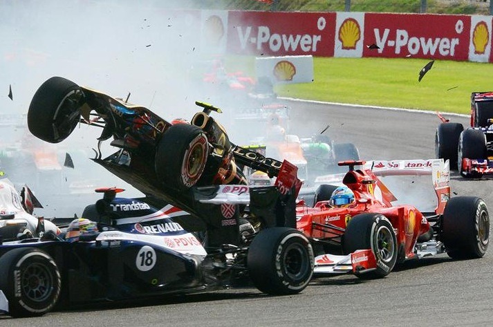 F1 ベルギーgp ロマン グロージャン1戦出場禁止 18年ぶり処分 レスポンス Response Jp