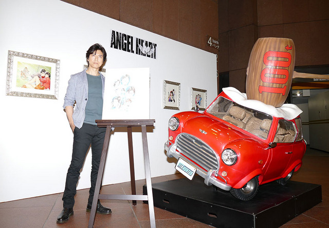 冴羽リョウ演じる上川隆也 シティハンター原画展 に登場 レスポンス Response Jp 冴羽リョウ演じる上川隆也 シティハンター原画展 に登場 レスポンス Response Jp