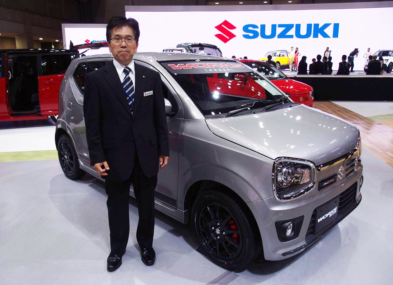 東京モーターショー15 アルトワークス はハッキリ言って速い 開発者インタビュー レスポンス Response Jp 東京モーターショー15 アルトワークス はハッキリ言って速い 開発者インタビュー レスポンス Response Jp