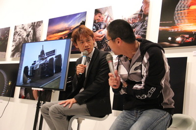 「撮られるのもドライバーの仕事」…レース協会写真展で脇阪、山本が語る 画像