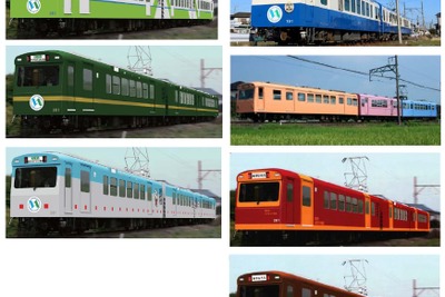 四日市あすなろう鉄道、来年度の新車両デザインは投票で決定 画像