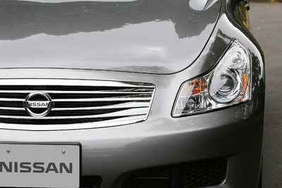 【日産 スカイライン 新型発表】似ている? その通り! 画像