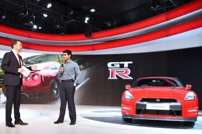 【デリーモーターショー16】日産 GT-R、インド初投入…9月に発売 画像