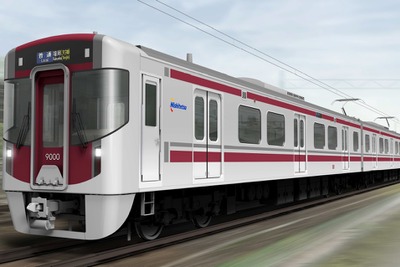 西鉄、天神大牟田線に新型電車「9000形」導入…2017年3月デビュー 画像